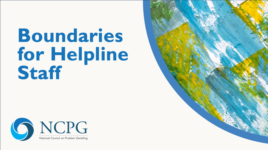 Thumbnail for Boundaries for Helpline Staff