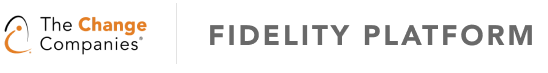 Change Companies Fidelity Platform Logo
